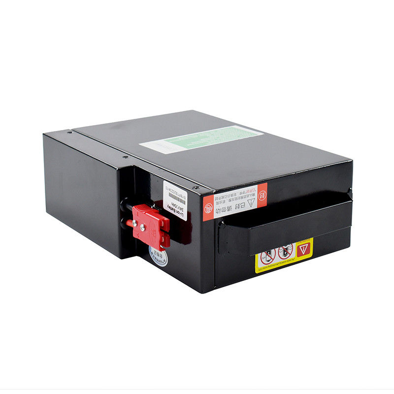 Batterie au lithium 24V de chariot élévateur à fourchette noir Technologie avancée pour des performances optimales