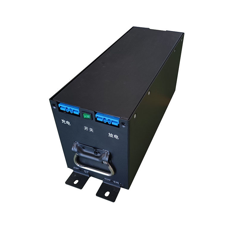 Batterie de traction de chariot élévateur à ions de lithium à longue durée de vie de 48V 40AH 165x205x480MM