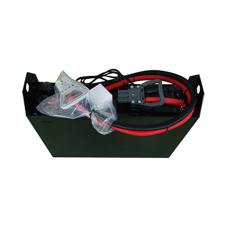 25.6V batterie électrique de chariot élévateur de taille compacte 645x200x560mm Pour l'industrie