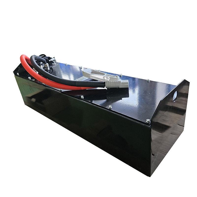 Batterie au lithium noire pour chariot élévateur avec une capacité de 60 Ah pour des performances durables