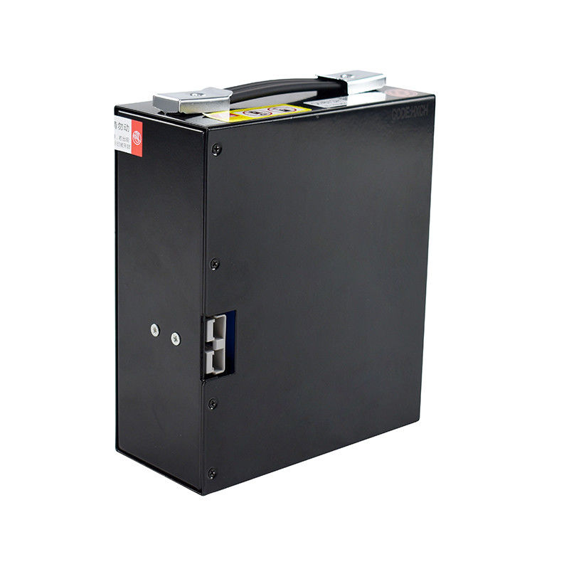 Batterie de 48V pour camions à palettes 188*85.5*215.5mm Noir pour équipement de transport de marchandises