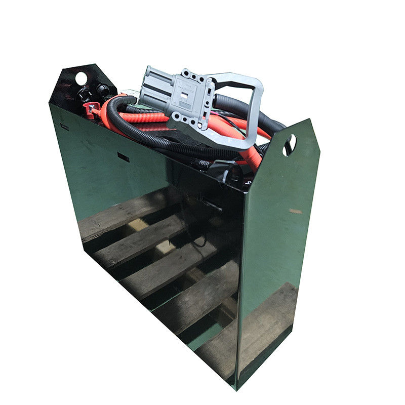 25.6V batterie au lithium de chariot élévateur noir pour un look professionnel et élégant