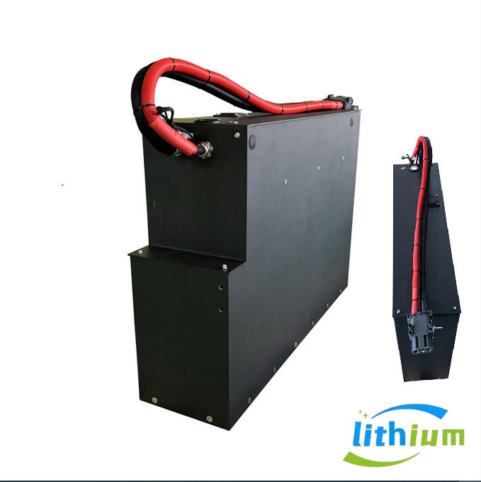 Batterie de chariot élévateur électrique noir de 404Ah à ultra-décharge pour une charge rapide de 2 à 4 heures