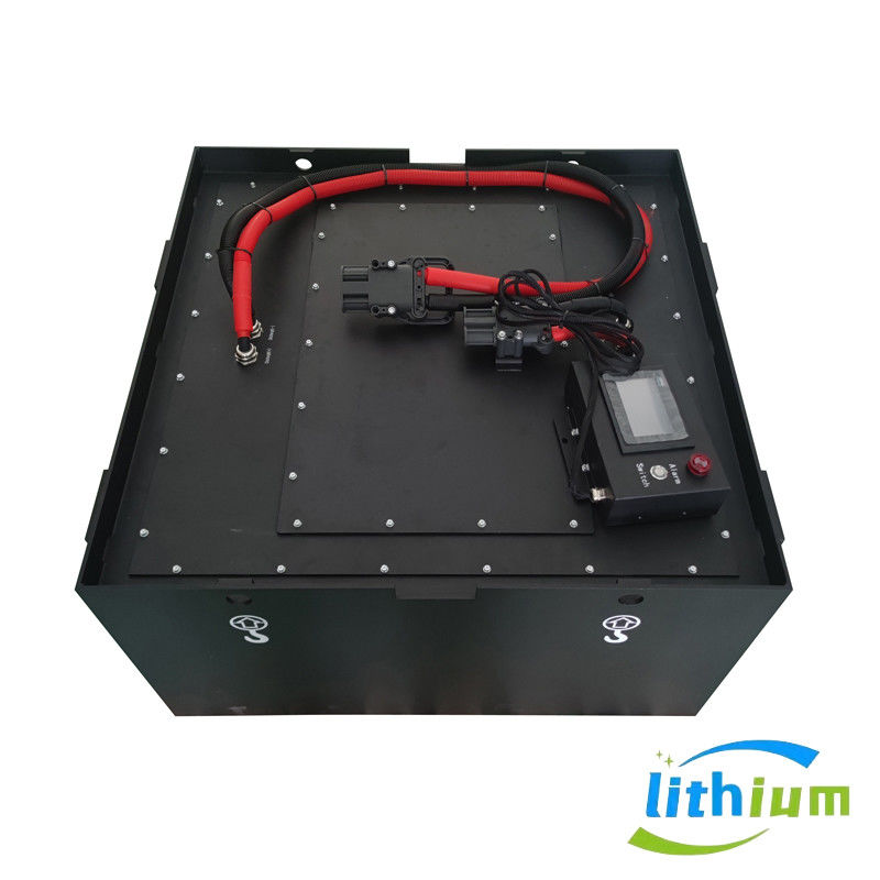 Batterie au lithium haute performance pour chariot élévateur avec système BMS 80V 173ah
