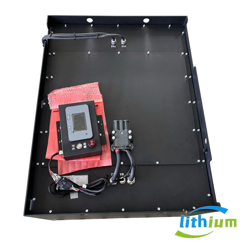 51.2V 460ah batterie de traction au lithium avec panneau solaire Nichiyu