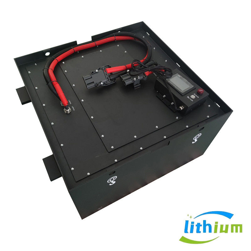 Batterie haute capacité 80V 173ah LiFePO4 pour chariot élévateur lourd avec alimentation Eve