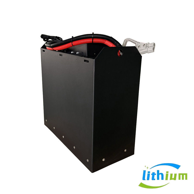 Camion à palettes électrique Batterie au lithium 25,6 V 346ah Batterie de stockage à empilement électrique 645X292X615 mm