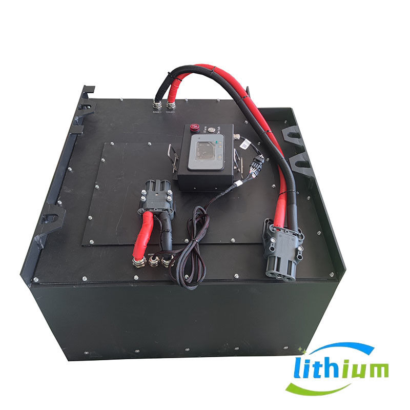 Batterie au lithium en fer à chariot élévateur de 48 V avec cellule LiFePO4 pour voiture électrique lourde