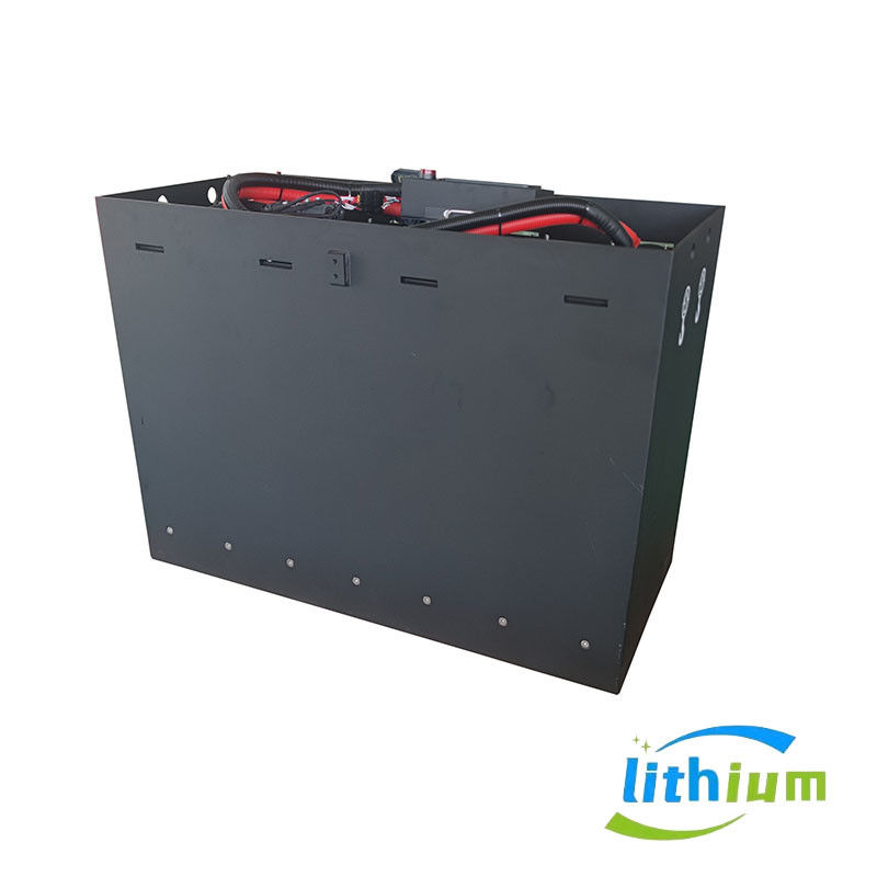 Batterie LiFePO4 pour chariot élévateur de 1 tonne 3 tonnes, chargeur électrique, équipement de nettoyage 4000 cycles