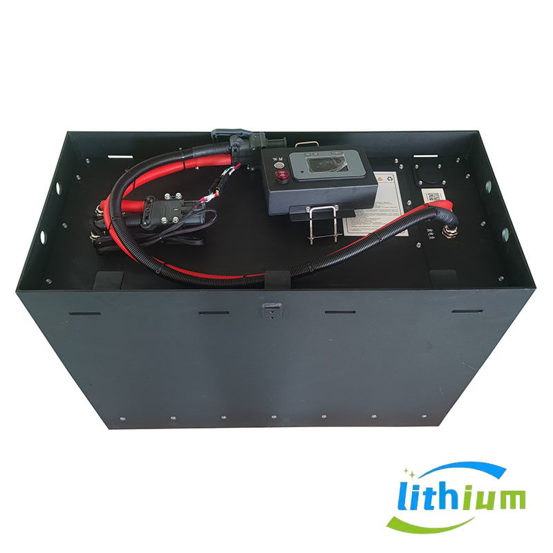 Batterie LiFePO4 pour chariot élévateur de 1 tonne 3 tonnes, chargeur électrique, équipement de nettoyage 4000 cycles