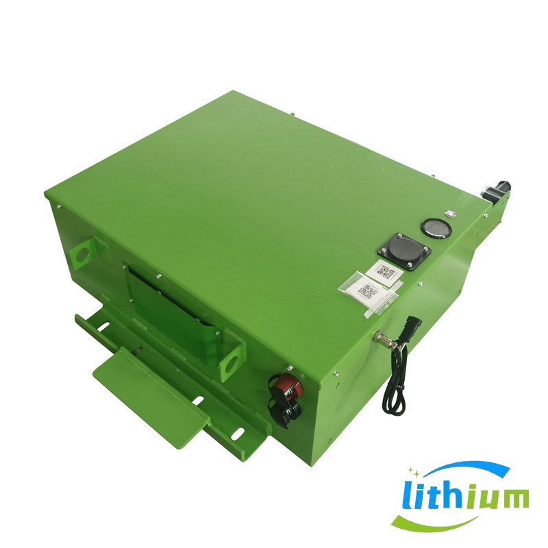 Batterie de chariot élévateur à ions de lithium noir de 15 Ah Capacité longue durée de vie Batterie rechargeable pour chariots élévateurs industriels