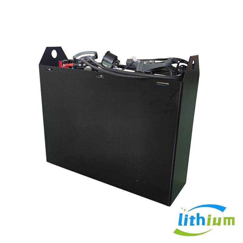 Sortie électrique 25,6 V 500 kg Black Heavy Duty Truck Battery avec une longue durée de vie
