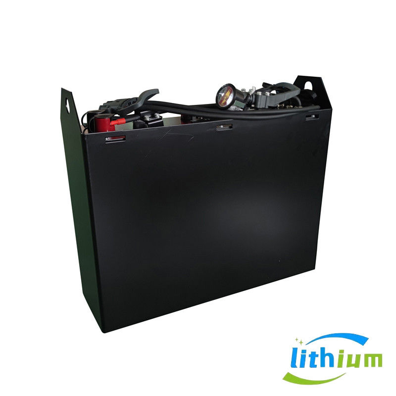 Sortie électrique 25,6 V 500 kg Black Heavy Duty Truck Battery avec une longue durée de vie