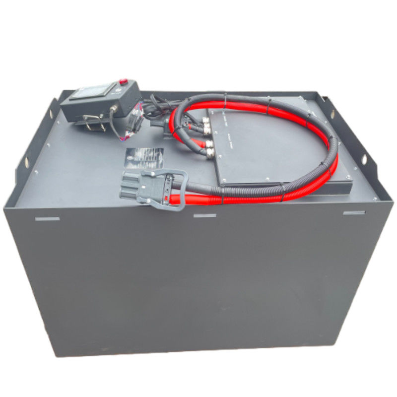 Batterie de chariot élévateur au lithium LiFePO4 avec boîte métallique BMS REMA et prise SB