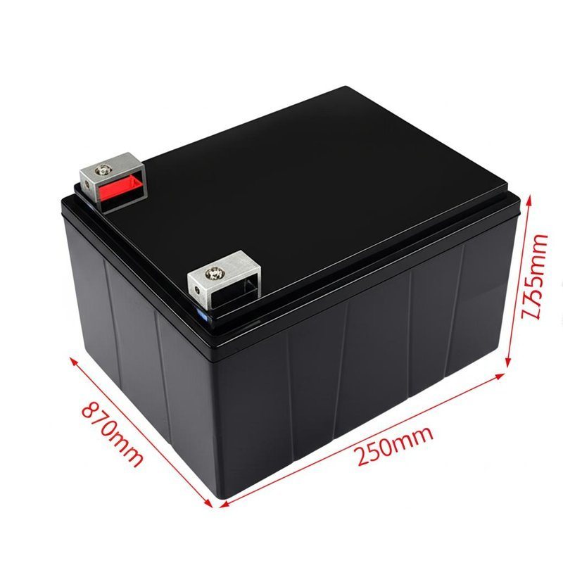 Batterie lithium-ion pour chariot élévateur électrique 15Ah, noire, 175*85*210mm, performances supérieures